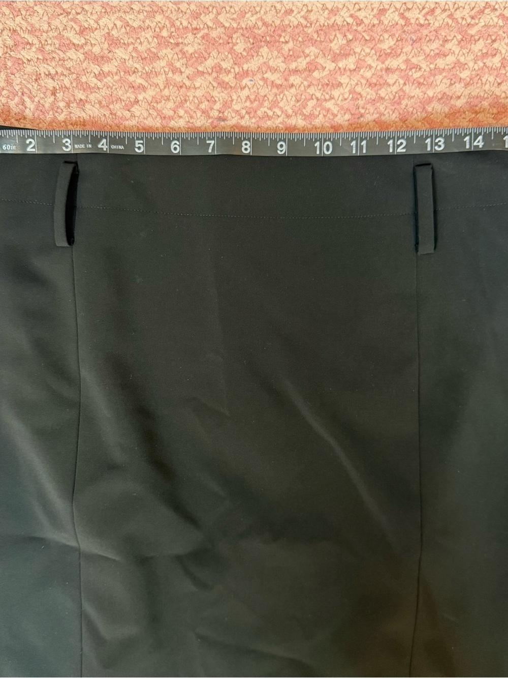 TOM FORD Black Stretch Pencil Skirt IT 46 US 10 Made in Italy Cupro Lined Luxury - Picture 11 of 13